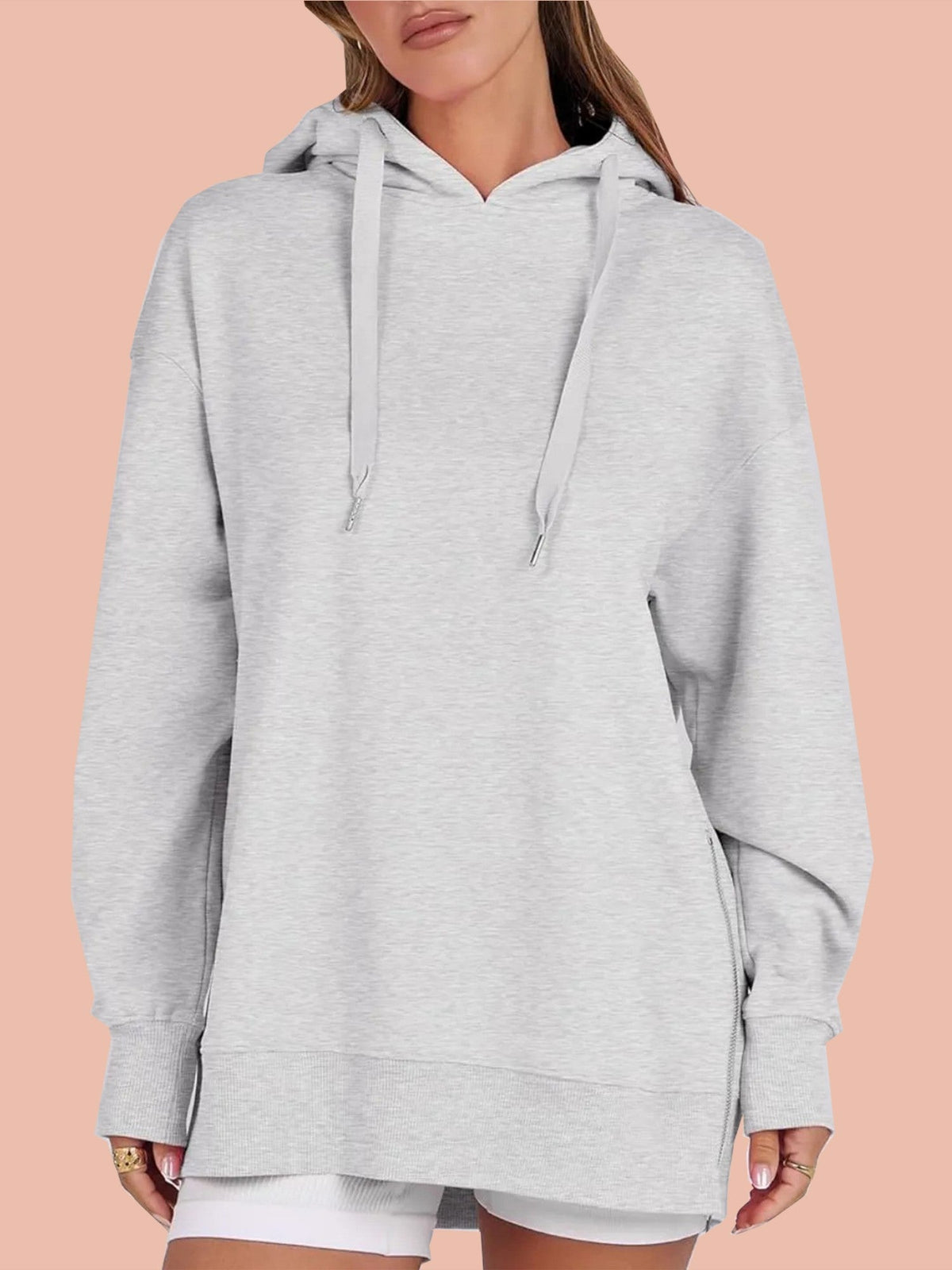 Women's Side Zipper Oversized Hoodies (Buy 2, Get Free Shipping)