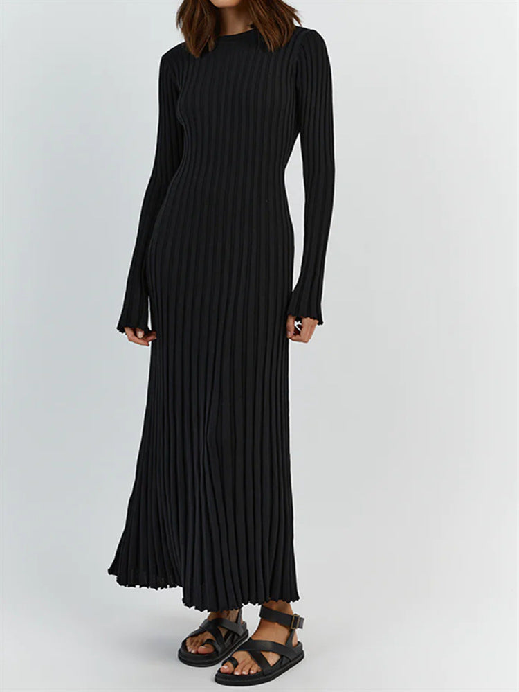 Autumn New Long-Sleeved Knit Midi Dress (Buy 2, Get Free Shipping)