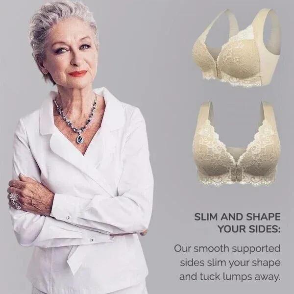 💕Buy 1 Get 1 Free💕 Front Closure 5D Shaping Push-Up Comfy Wireless Bra