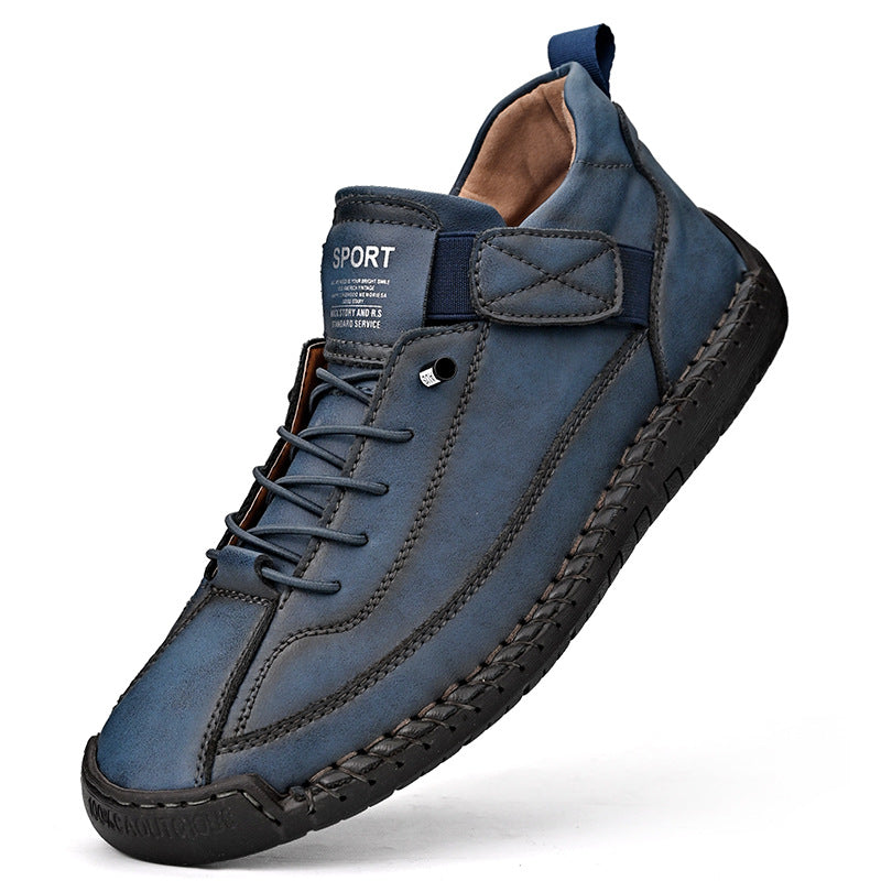 Men's Handmade Leather Orthopedic Comfortable Shoes