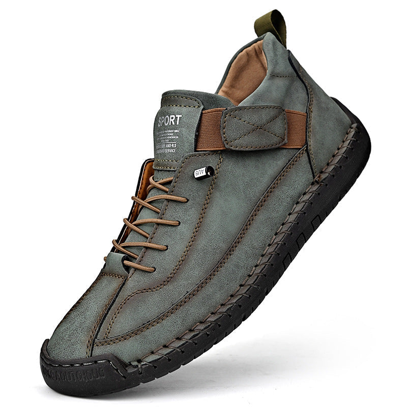 Men's Handmade Leather Orthopedic Comfortable Shoes