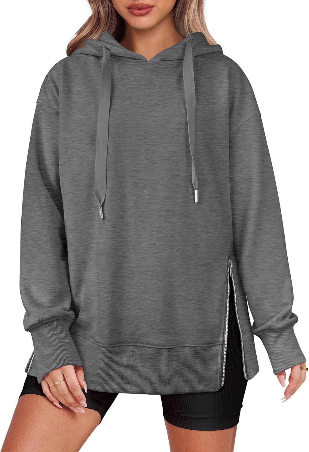 Women's Side Zipper Oversized Hoodies (Buy 2, Get Free Shipping)