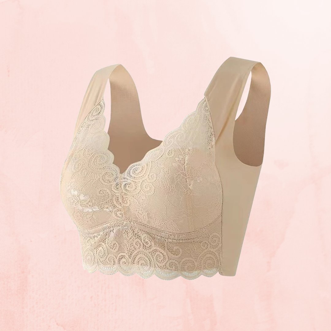 🔥Last Day Buy 1 Get 2 Free😍-Seamless Wireless Lace Push-Up Bra