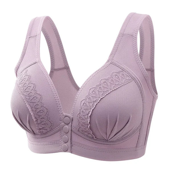 💕BUY 1 GET 2 FREE💕-2024 Front-Closure Breathable Skin-Friendly Cotton Bra