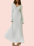 Autumn New Long-Sleeved Knit Midi Dress (Buy 2, Get Free Shipping)