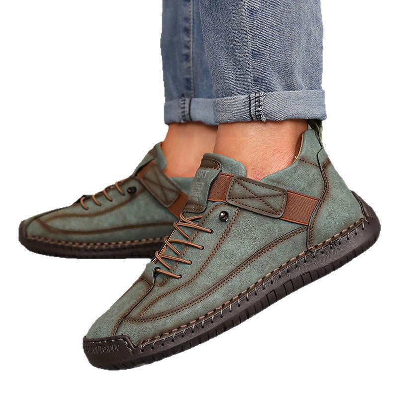 Men's Handmade Leather Orthopedic Comfortable Shoes