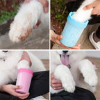 Pet Paw Cleaner (Cup with Silicone Brush)