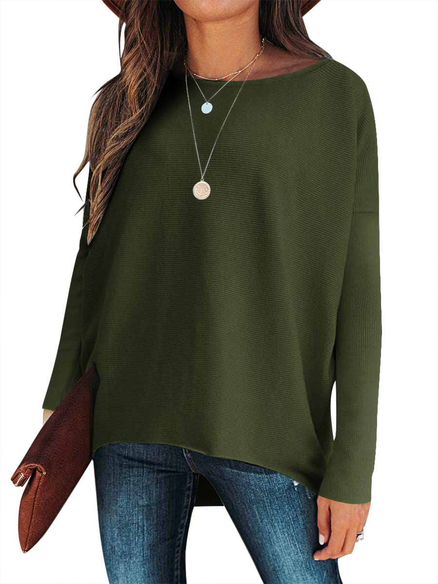 Women's Dolman Sleeve Knitted Pullover Sweater (Buy 2 Get Free Shipping)