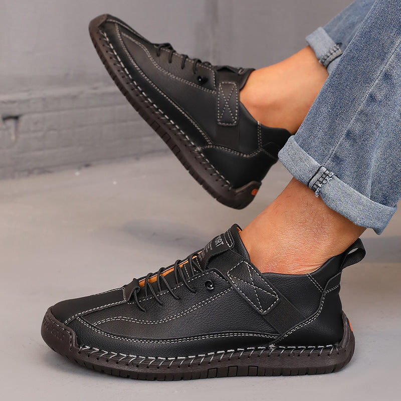 Men's Handmade Leather Orthopedic Comfortable Shoes