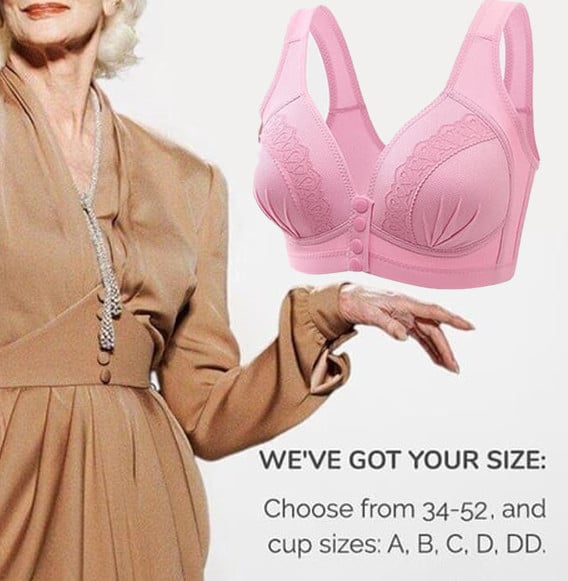 💕BUY 1 GET 2 FREE💕-2024 Front-Closure Breathable Skin-Friendly Cotton Bra