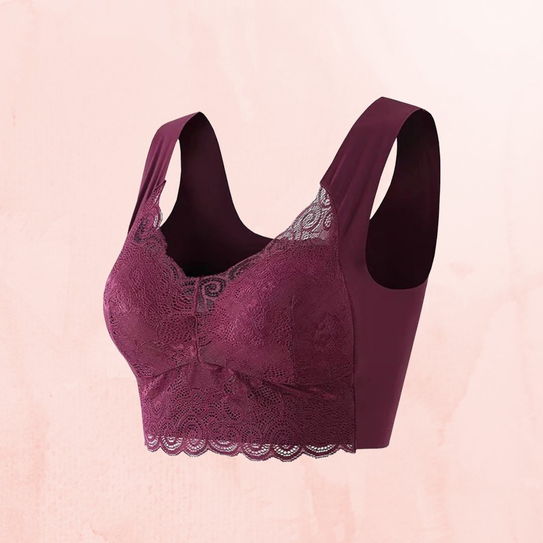 🔥Last Day Buy 1 Get 2 Free😍-Seamless Wireless Lace Push-Up Bra